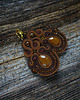 kolczyki soutache Czekoladowe kolczyki soutache 1
