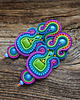 kolczyki soutache Duże i kolorowe kolczyki sutasz 2
