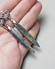 kolczyki srebrne Kolczyki srebrne Royal kyanite  5