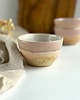 kubki Czarka - Kubek ceramiczny bez uszka, miseczka - Różowe migdały 1