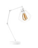 lampy stołowe Czarna lampa biurkowa z regulowanym ramieniem AMPARA LOFT 4