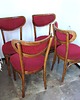 krzesła Komplet 4 krzeseł typ Thonet , Polska lata 60 5