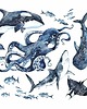 naklejki ścienne do pokoju dziecka Ocean - Naklejki Na Ścianę Dla Dzieci - Wzór 6 1