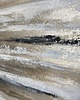 obrazy Beżowy obraz abstrakcyjny ze złotem "Golden Treasure" 60x90 cm 2