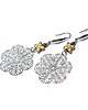 kolczyki srebrne Alloys Collection /Rozety silver/ - kolczki 3