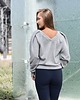 swetry damskie  SZARKA dwustronny sweter 3
