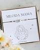 bransoletki na sznurku MŁODA MAMA - bransoletka dla świeżo upieczonej MAMY 2