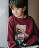 bluzy dla dziewczynki Dres oversize Mac Teddy 3