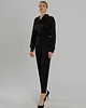 komplety damskie Garnitur Czarny Oversize Marynarka Spodnie Natalie 34 3