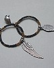 kolczyki wire wrapping Dark angel vol. 2  kolczyki 8