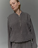 kurtki damskie Kurtka Shelter steel grey boucle 4