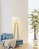lampy podłogowe Drewniana lampa podłogowa BALI 2