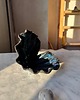 pojemniki na biżuterię Ceramiczna Muszla Muszelka Skarbiec z Perłą na Biżuterię Midnight Ocean 2