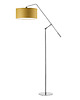 lampy do pokoju dziecka Srebrno-różowa lampa stojąca z ruchomym ramieniem dla dzieci LIBERIA KIDS 5