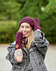 rękawiczki damskie Mitenki MERINO ,,Bordo" 6