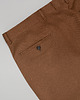 spodnie męskie Spodnie lido do zestawu brąz slim fit 2
