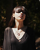 wisiory MINIMAL BIG necklace / black silver 4