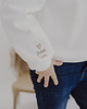 bluza bez kaptura damska Bluza Unisex Off White Personalizowana Dzień Mamy 3