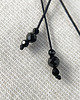 bransoletki na sznurku Bi.ch I love you Bransoletka z kamieni naturalnych Agat, Spinel, Onyks 3