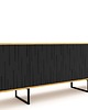 komody Designerska komoda ABATO Glow  fornir dąb 2