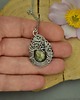 wisiory Wisiorek oryginalny złoty labradoryt wire wrapping 3
