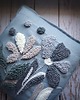 poduszki plecione Poduszka jesienna boho liście kwiaty 4