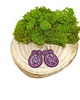 kolczyki soutache Fioletowe kolczyki sutasz 5