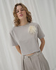 spodnie materiałowe damskie Spodnie Glad paloma beige tencel 1