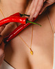 srebrne naszyjniki Złoty naszyjnik Chili 1