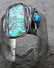 bransoletki wire wrapping Bioluminescencja   - BRANSOLETA MANKIET - CUFF 5