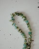 złote naszyjniki Choker Blue Grass, apatyt 2