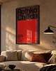 grafiki i ilustracje PLAKAT abstrakcyjny Rothko Chillida plakat wystawowy 4