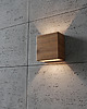 kinkiety Lampa drewniana Kinkiet Orzech 20cmx20cm DREWNO 1