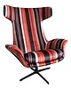 fotele Designerski, nowoczesny, unikatowy fotel do salonu Mirasol Rust 3