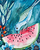 plakaty Arbuz - ilustracja drukowana 2