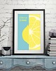 plakaty Cytryna - plakat fine art, giclee 5