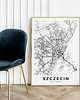 plakaty Plakat Mapa Szczecin 2