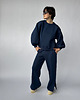 spodnie dresowe damskie Spodnie Relaxing navy blue 8