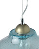 lampy wiszące Wisząca lampa szklana Bee turkusowa 6