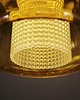 lampy wiszące Lampa wisząca szklana, duński design, lata 70 4