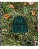 czapki damskie Czapka beanie  z wełną w kolorze szmaragdowym 1