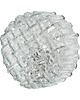 plafony Hillebrand Leuchten 5222 Plafon Splot Ice Glass Niemcy lata 70. 4