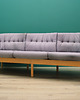 sofy i szezlongi Sofa welurowa wrzosowa, duński design, lata 70 2