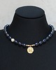 chokery Pearls /navy blue/ perły naturalne vol. 8 /02.06.26/ - naszyjnik 7