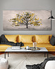 obrazy Obraz na płotnie Drzewo w beżach- 147x60 2