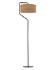 lampy podłogowe Skandynawska lampa stojąca z fornirowym kloszem TESALLIA ECO 5
