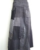 spódnice maxi Długa czarna spódnica jeansowa grunge r44 6