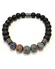 biżuteria męska KD - Bransoletka BLACK ONYX - turquoise 1
