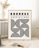 grafiki i ilustracje DWA PLAKATY bauhaus  mid century 6