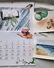 kalendarze i plannery Artystyczny Kalendarz 2024 - obrazy akwarela, A3+, ścienny na spirali 4